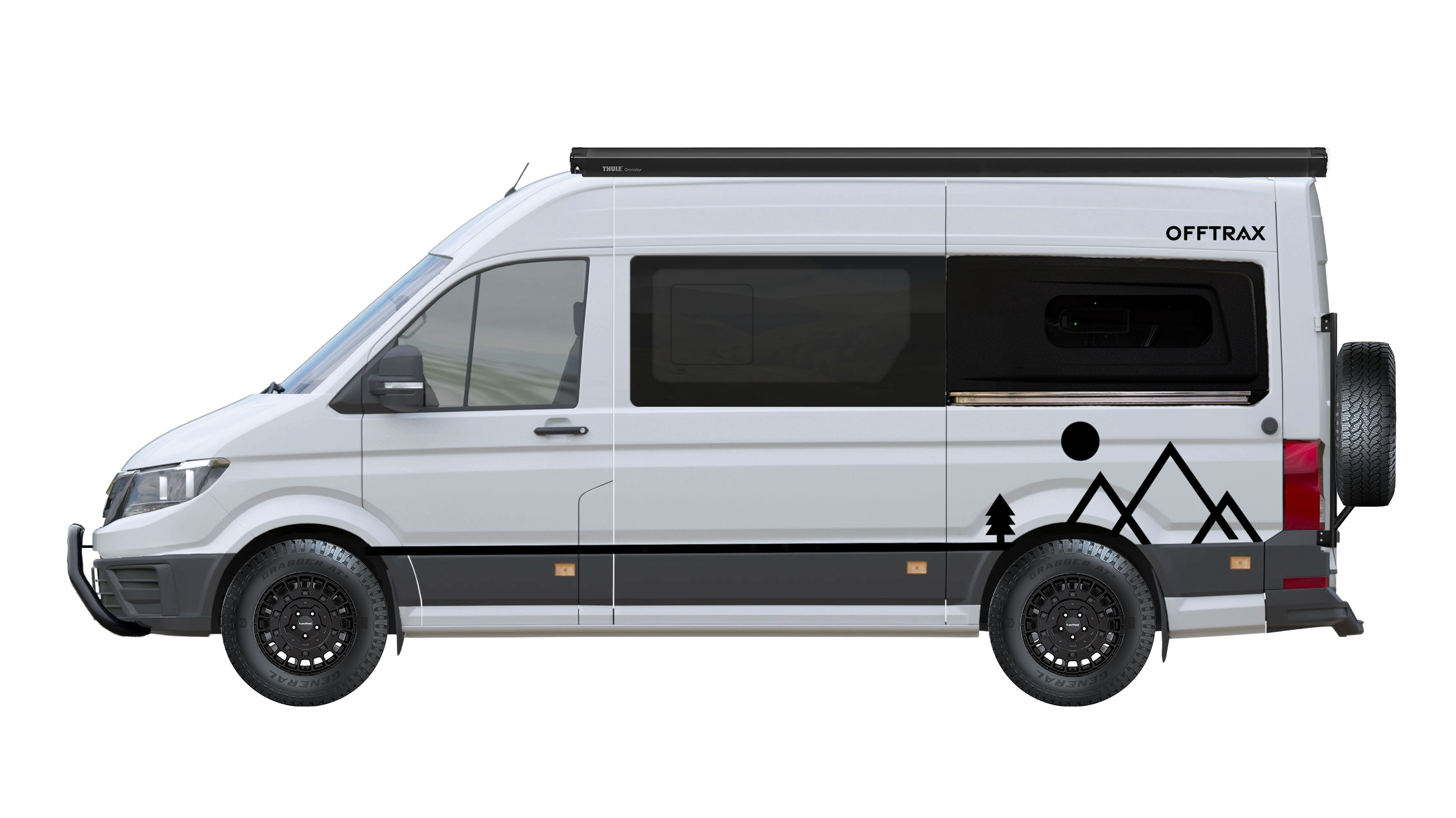 Offtrax in Candy White