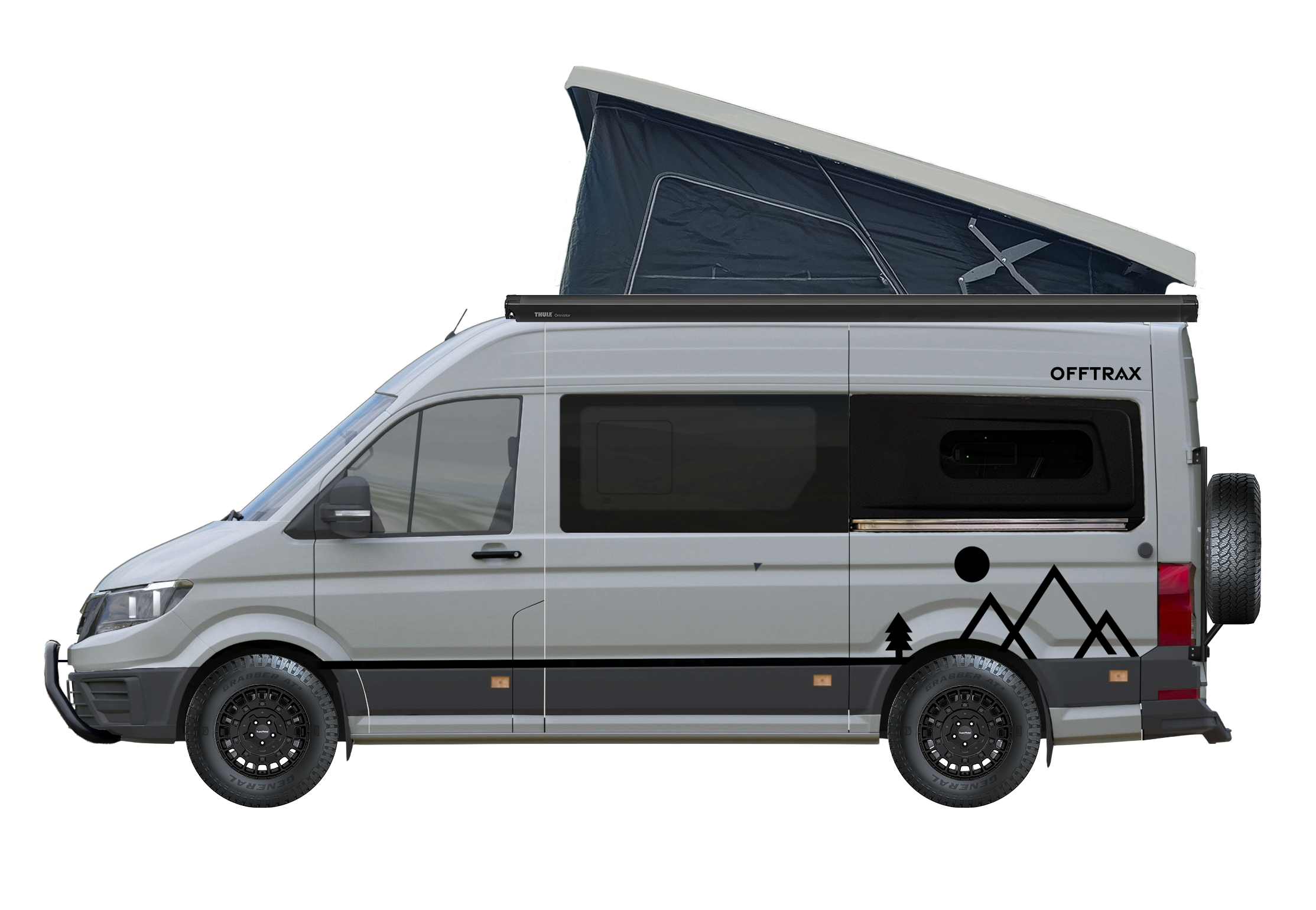Offtrax in Light Grey