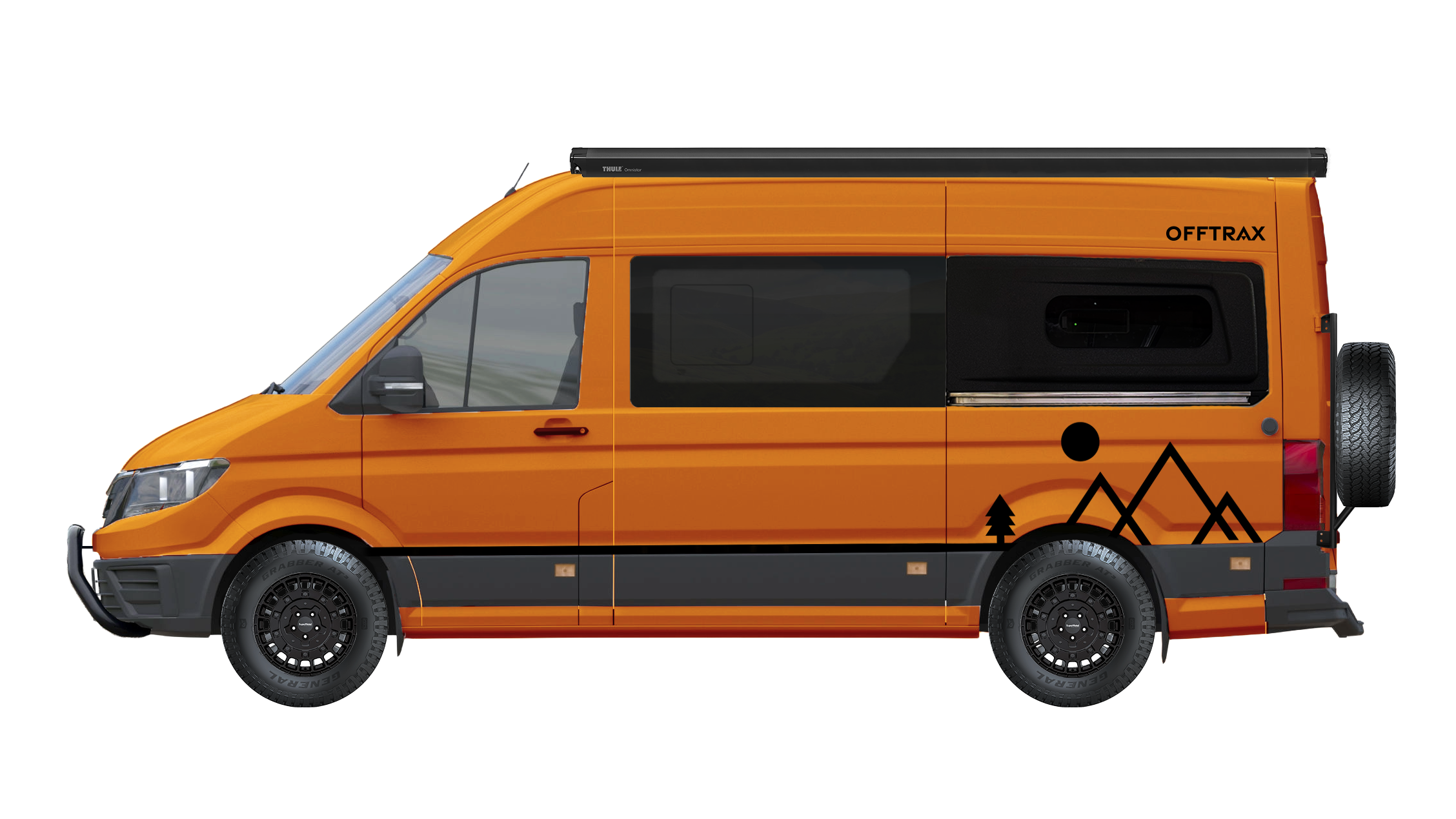 Offtrax in Traffic Orange