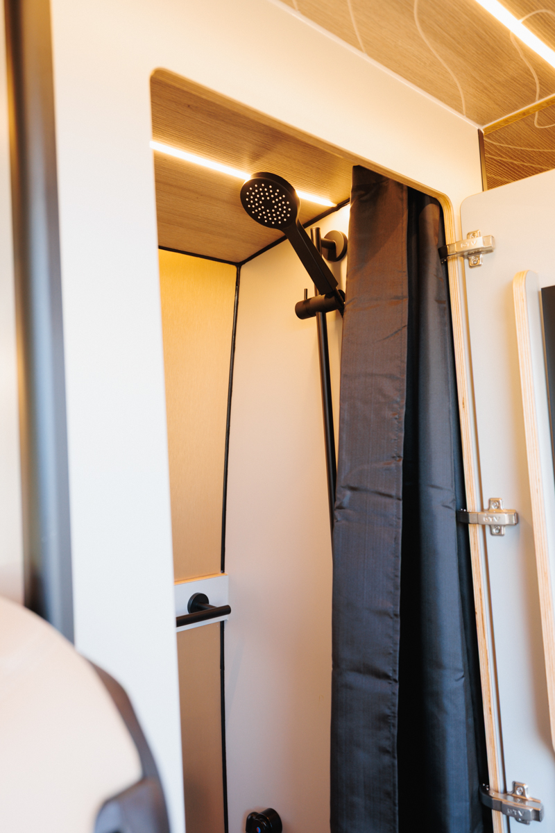 The shower